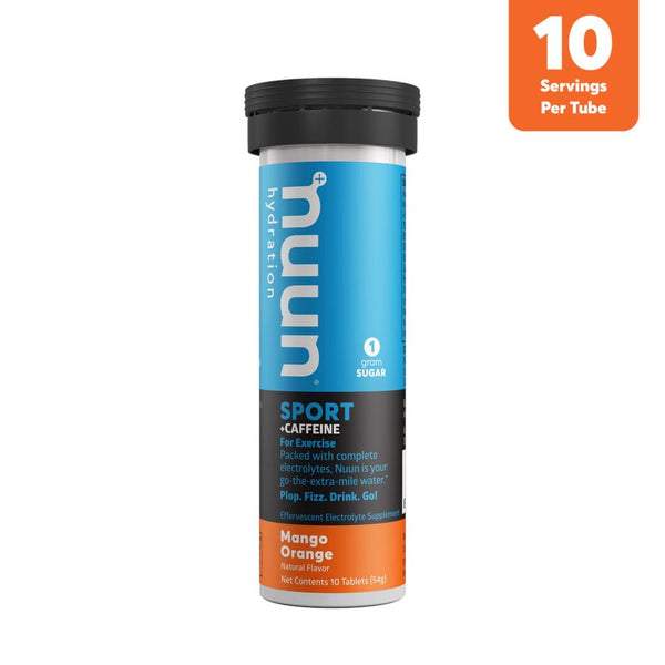 Nuun Sport Hydration HYDRATION & DRINKS Nuun Mango Orange w/ Caffeine 70g 