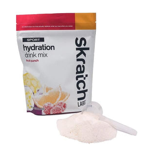 Skratch Labs - Sport Hydration Drink Mix HYDRATION & DRINKS Skratch Labs Fruit Punch 440g 
