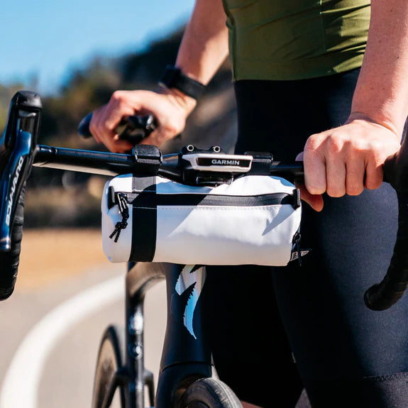 Lead Out! - Mini Handlebar Bag Lead Out! White