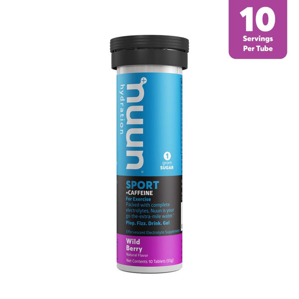 Nuun Sport Hydration HYDRATION & DRINKS Nuun Wild Berry w/ Caffeine 70g