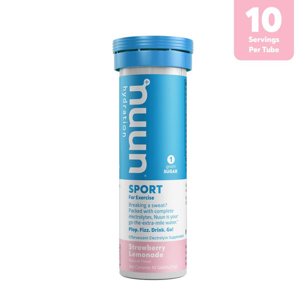 Nuun Sport Hydration HYDRATION & DRINKS Nuun Strawberry Lemonade 70g 