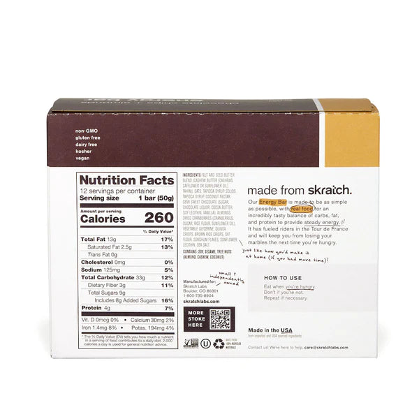 Skratch Labs - Anytime Energy Bars Snacks Skratch Labs 