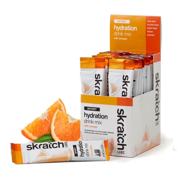 Skratch Labs - Sport Hydration Drink Mix HYDRATION & DRINKS Skratch Labs Oranges 20 x 22g 
