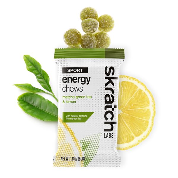 Skratch Labs - Sport Energy Chews Gels Skratch Labs Matcha Green Tea & Lemon 10 x 50g 