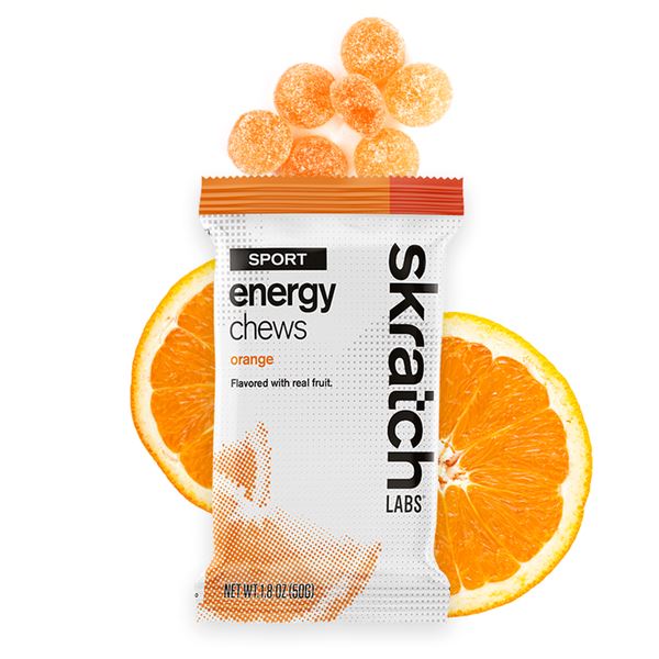 Skratch Labs - Sport Energy Chews Gels Skratch Labs Oranges 10 x 50g 