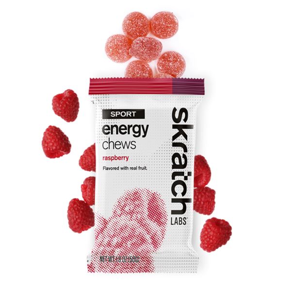 Skratch Labs - Sport Energy Chews Gels Skratch Labs Raspberry 10 x 50g 