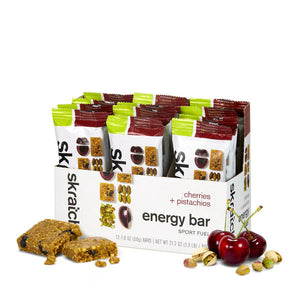 Skratch Labs - Anytime Energy Bars Snacks Skratch Labs Cherries & Pistachios 12 x 50g 